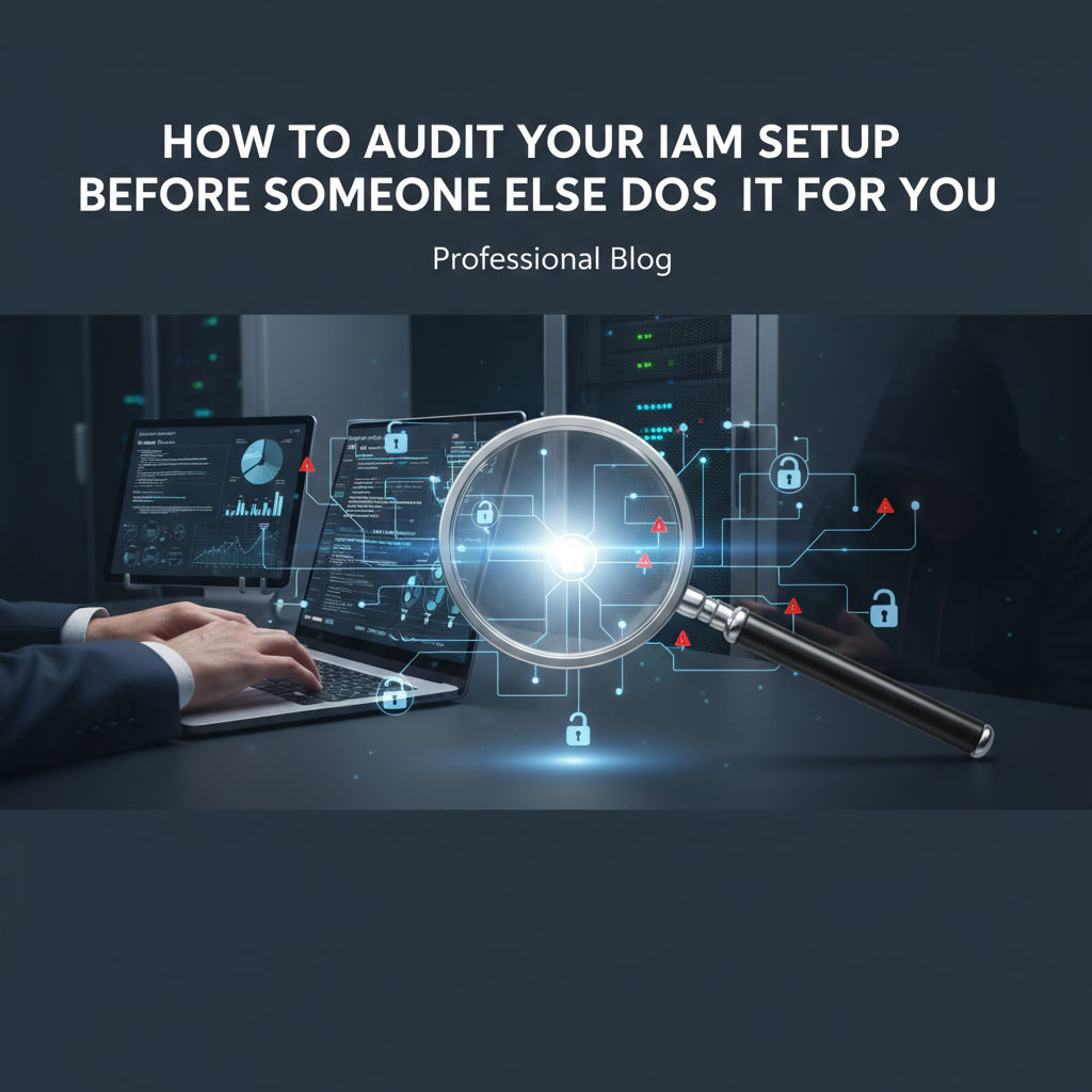 How to Audit Your IAM Setup Before Someone Else Does It for You