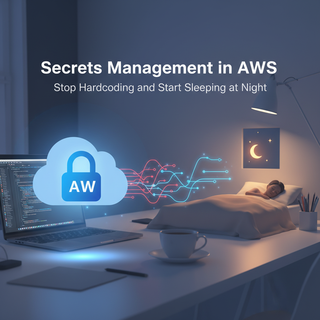 AWS Secrets Manager and Parameter Store configuration diagram