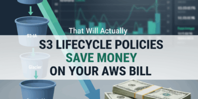 Professional blog header image for article titled: S3 Lifecycle Policies That Will Actually Save You