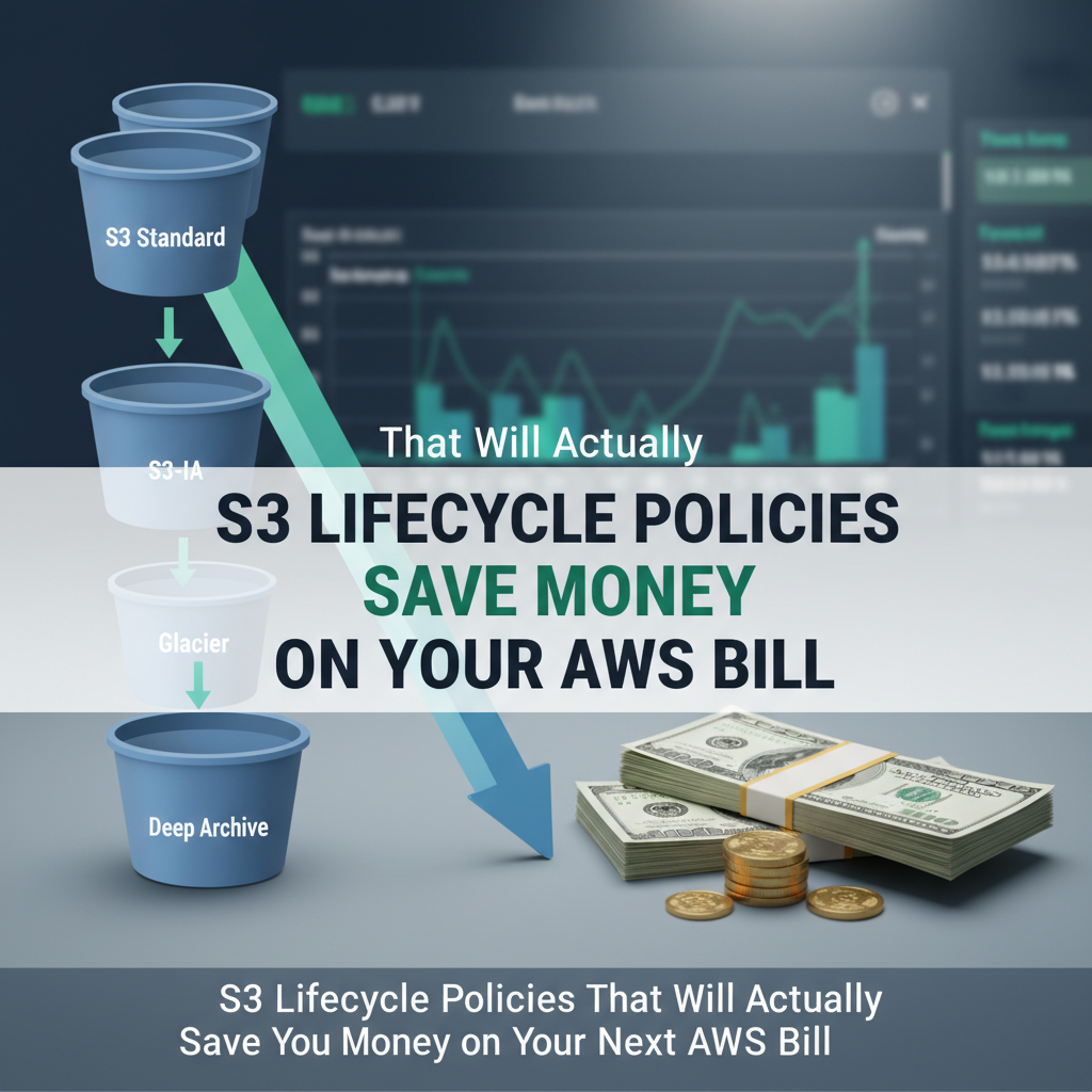 S3 Lifecycle Policies That Will Actually Save You Money on Your Next AWS Bill